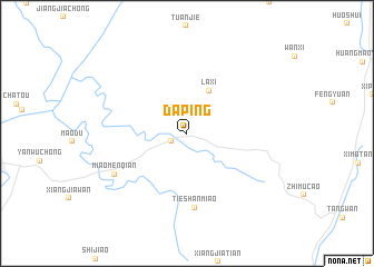 map of Daping