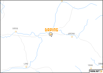 map of Daping