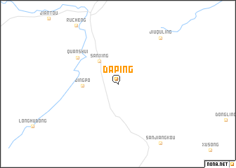 map of Daping