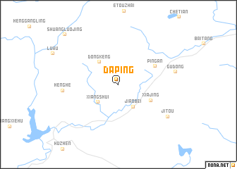 map of Daping