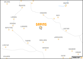 map of Daping
