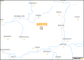 map of Daping