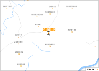 map of Daping