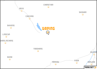 map of Daping