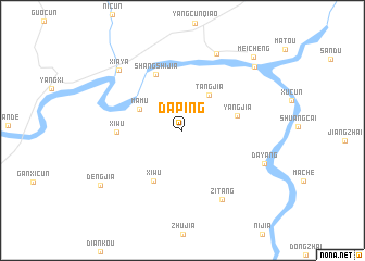 map of Daping