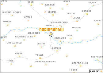 map of Dapinsandui