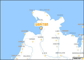 map of Dapitan