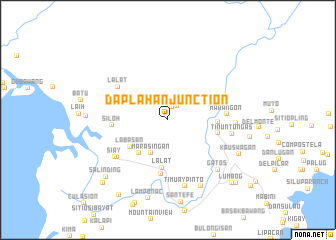 map of Daplahan Junction