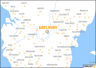 map of Daplahan