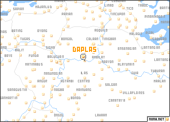 map of Daplas