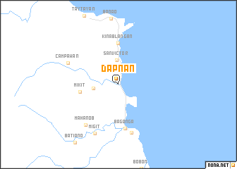 map of Dapnan