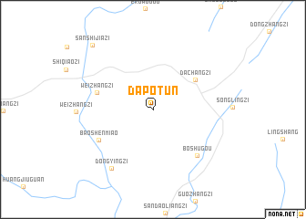 map of Dapotun