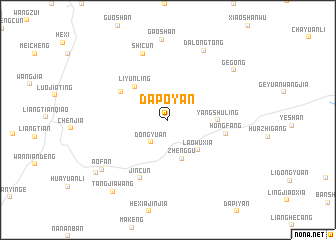 map of Dapoyan