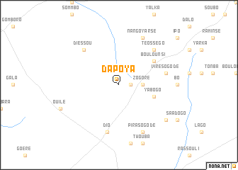 map of Dapoya