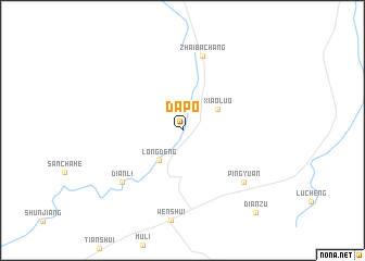 map of Dapo