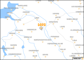 map of Dapo