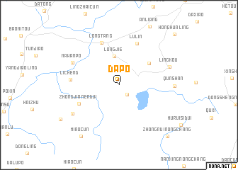 map of Dapo