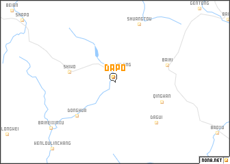 map of Dapo