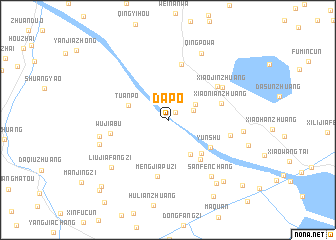 map of Dapo