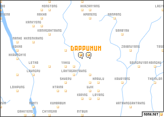 map of Dappum