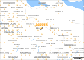 map of DʼApres