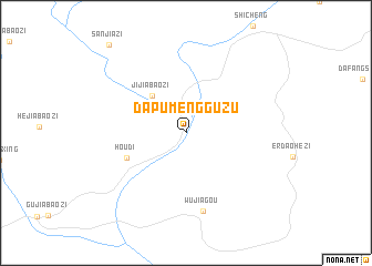 map of Dapumengguzu