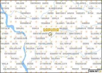 map of Dāpunia