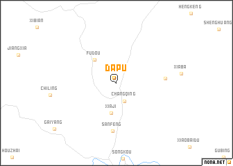 map of Dapu