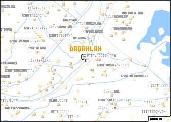 map of Daqahlah