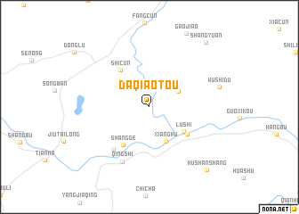 map of Daqiaotou
