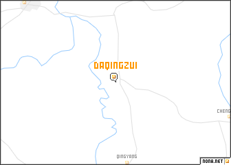 map of Daqingzui