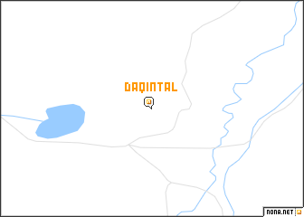 map of Daqin Tal