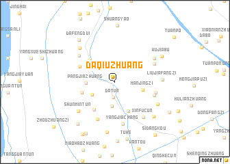 map of Daqiuzhuang