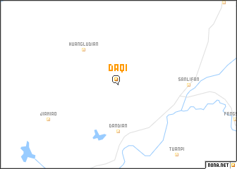 map of Daqi