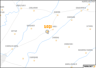 map of Daqi