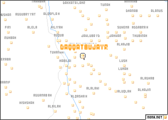 map of Daqqat Bujayr