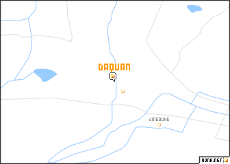 map of Daquan