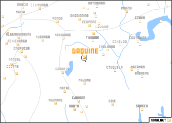 map of Daquine