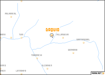 map of Daquio