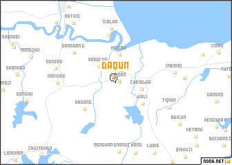 map of Daqun