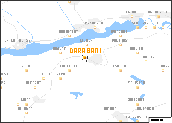 map of Darabani