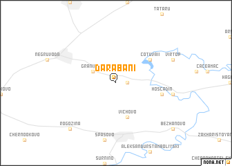 map of Darabani