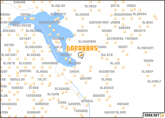 map of Dār ‘Abbās