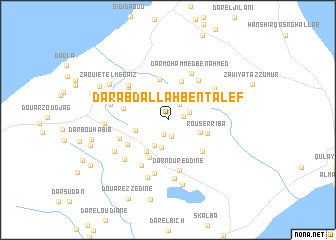 map of Dar Abdallah Ben Talef