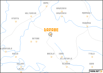 map of Darabe