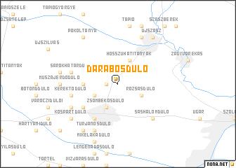 map of Darabosdůlő