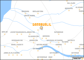 map of Dār Abū ‘Alīl