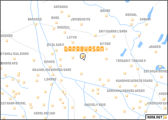 map of Darab Wasān