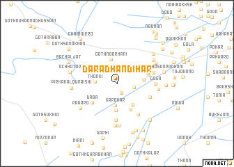 map of Dara Dhandihar