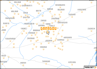 map of Daradou